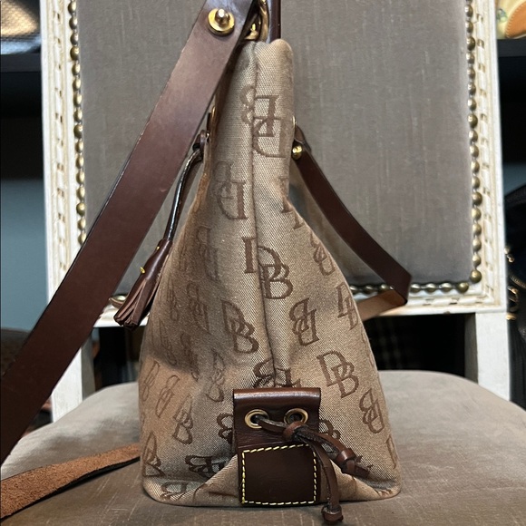 Dooney & Bourke Signature Tassel Tote Bag - Picture 3 of 15